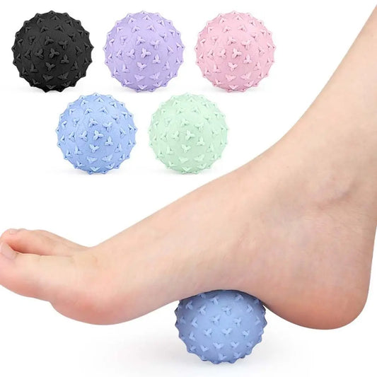Yoga Therapy Balls Massage Ball Plantar Acupoints Massage Training Yoga Therapy Balls TPE Muscle Relaxation Foot Roller