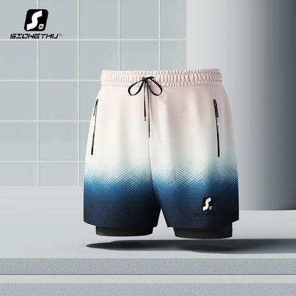 New Swimming Trunks Men's Anti-embarrassment Adult Quick-drying Swimsuits Large-sized Quick-drying Hot Spring Swimming Sets
